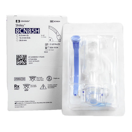 Cuffed Tracheostomy Tube Shiley™ Disposable IC Size 8.5 Adult - 8CN85H