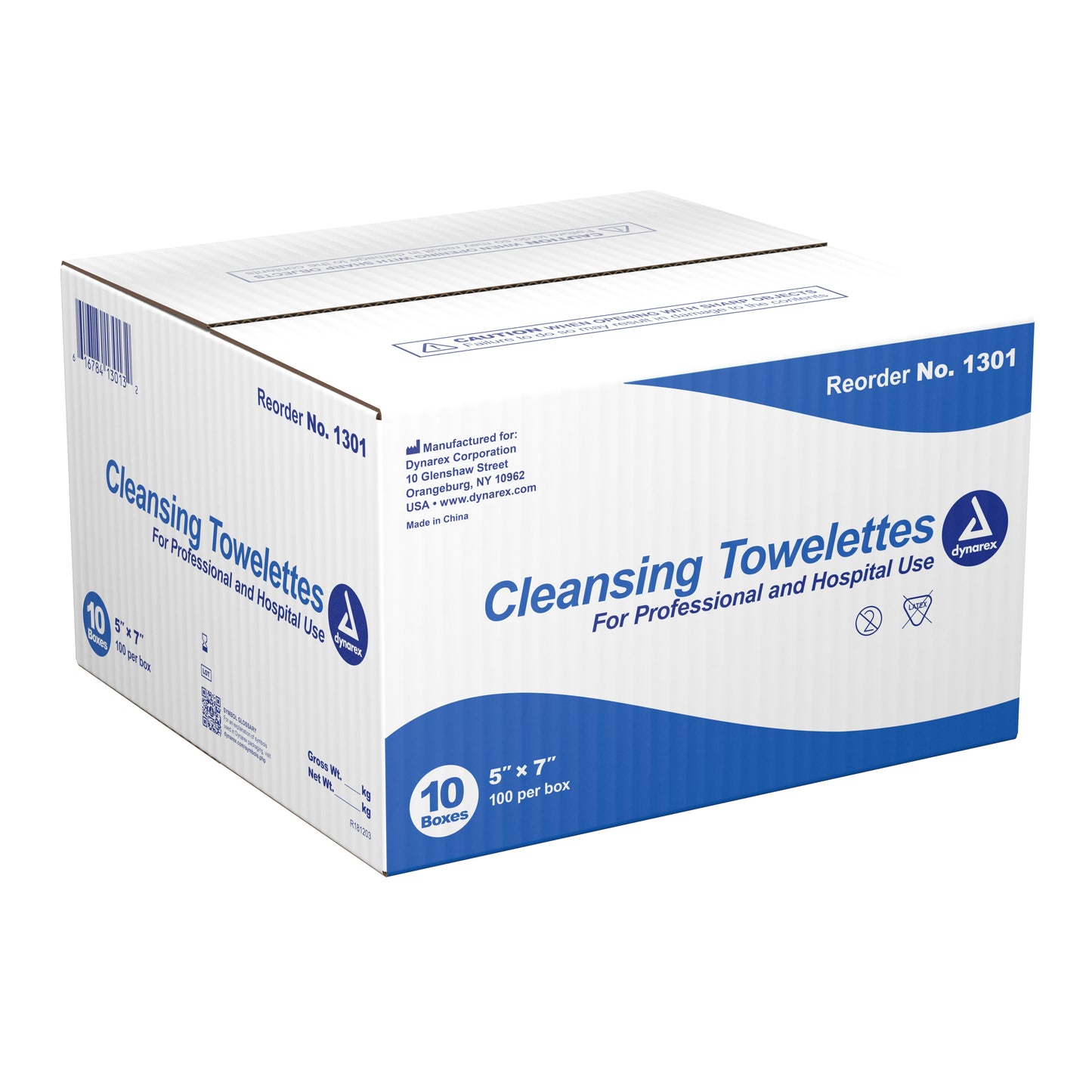 dynarex® Scented Cleansing Towelettes, Individual Packets 1301