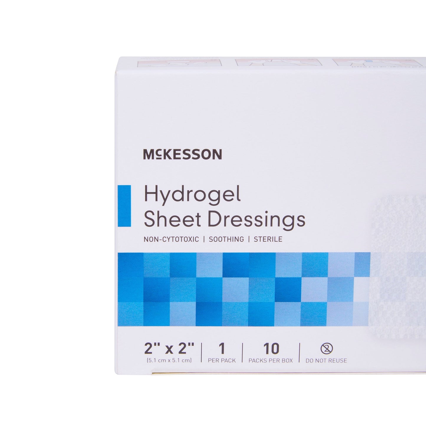 McKesson Hydrogel Dressing, 2 x 2 Inch 61-82022