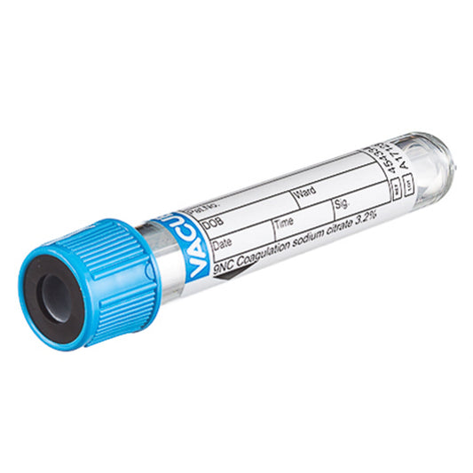 VACUETTE® Venous Blood Collection Tube Sodium Citrate Additive 3 mL Pull Cap Polyethylene Terephthalate (PET) Tube - 454334