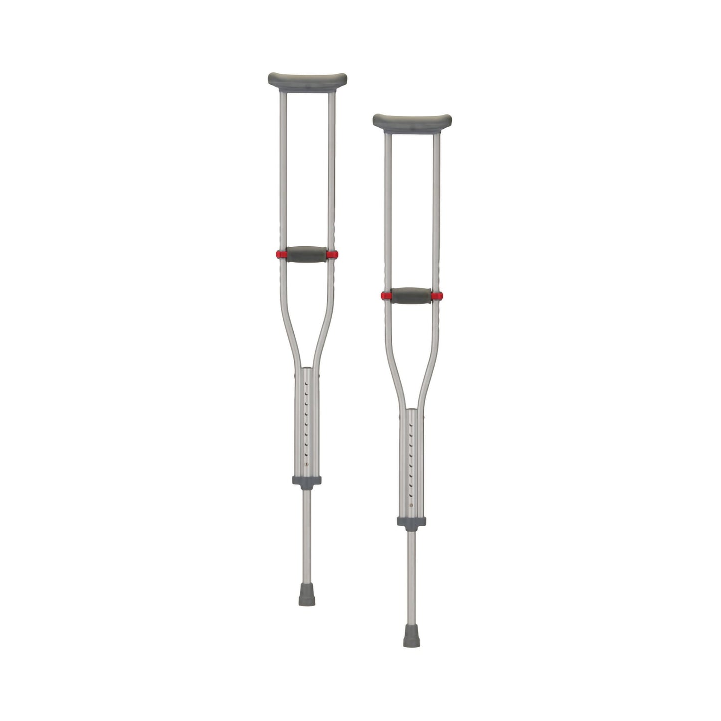 Underarm Crutches Quick Adjust Aluminum Frame Youth 300 lbs. Weight Capacity - 7302