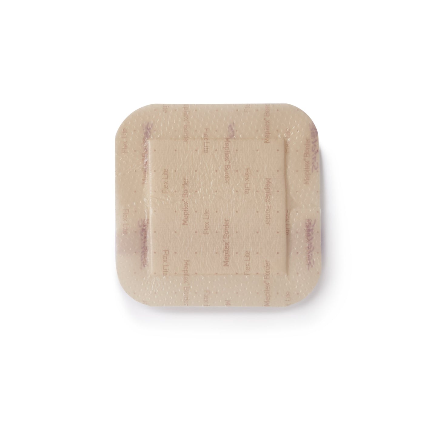Mepilex® Border Flex Lite Silicone Foam Dressing, 4 x 4 Inch 581300