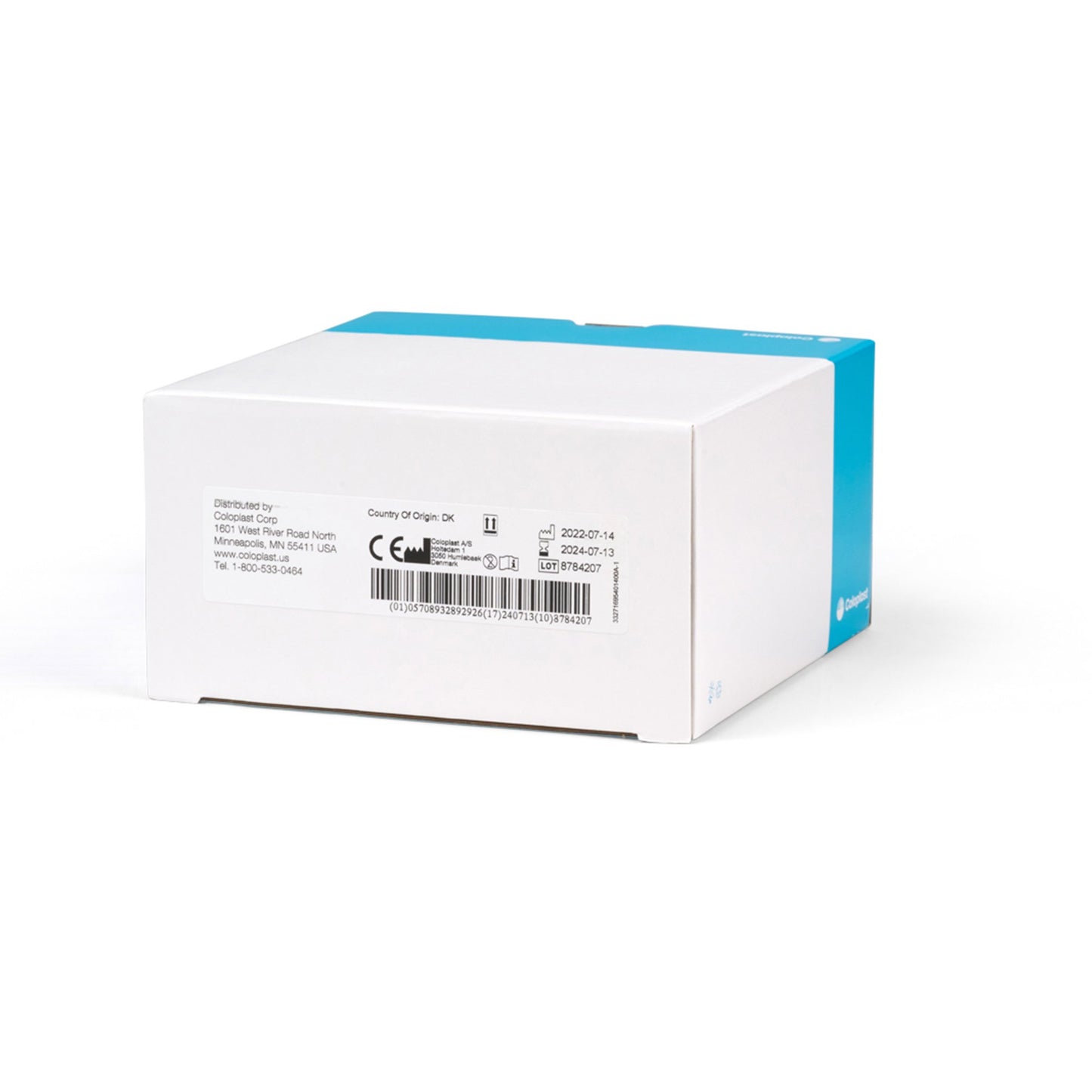 SenSura® Mio Click Convex Deep Ostomy Barrier, 25 mm Stoma, Red Match 16954