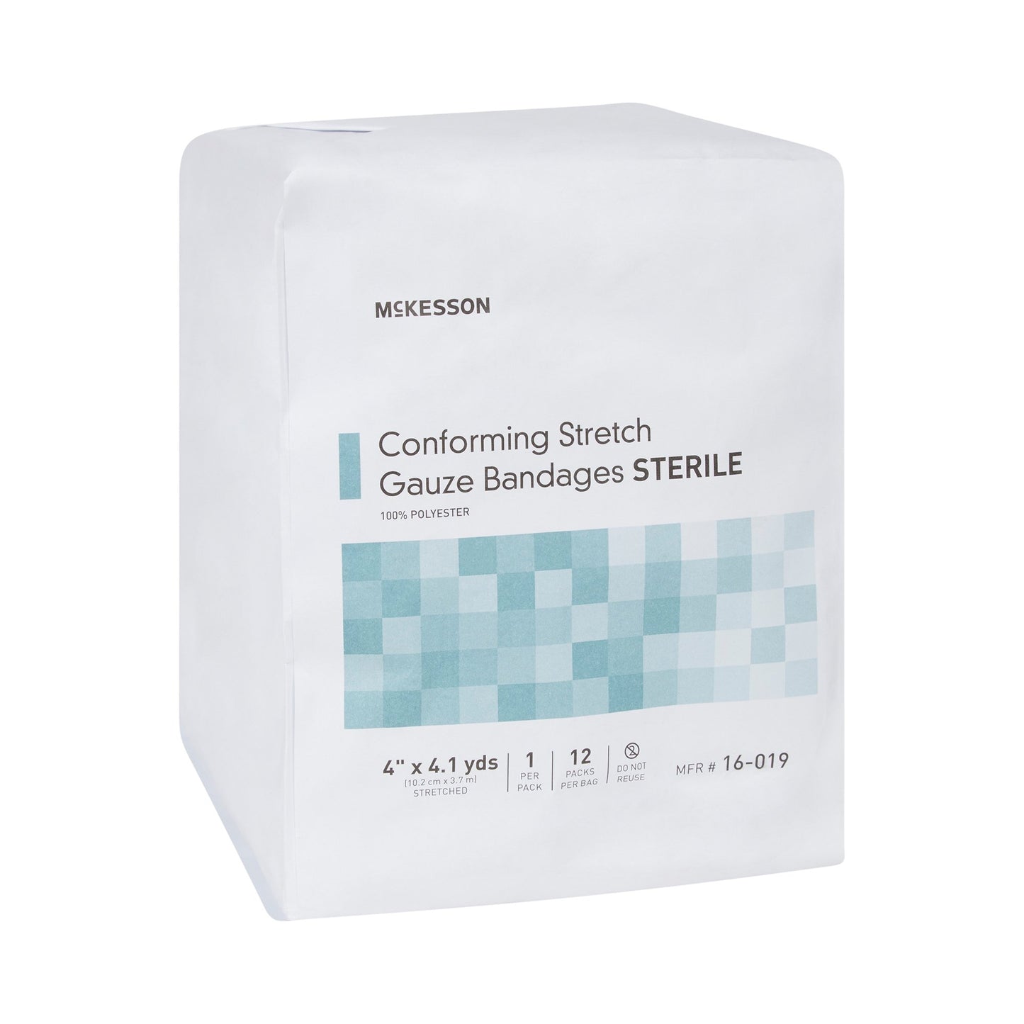 McKesson Sterile Conforming Bandage, 4 Inch x 4-1/10 Yard 16-019