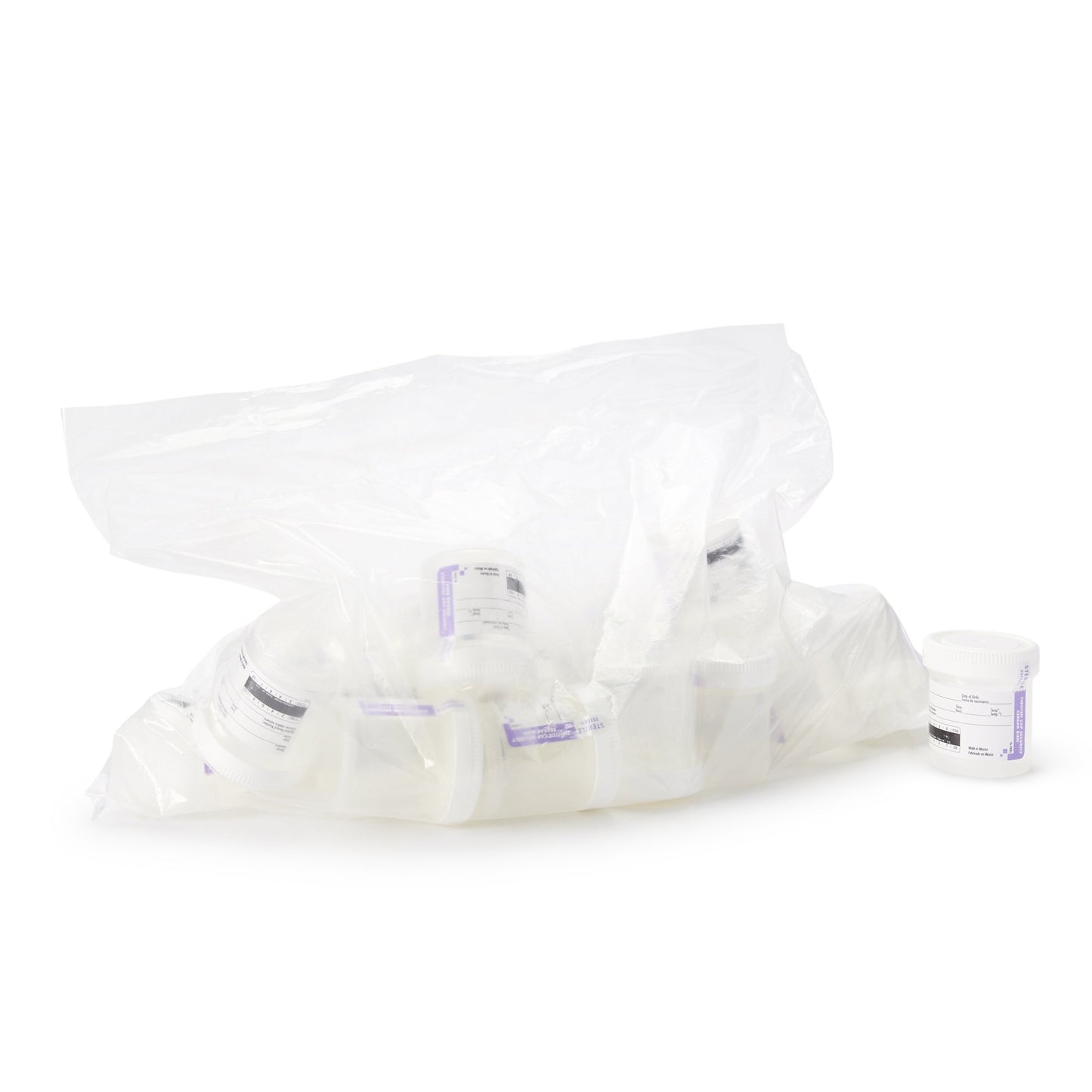 Thermo Scientific Nalge Samco Wide-Mouth Bio-Tite Specimen Container, 90 mL 02 1090, 1 Each