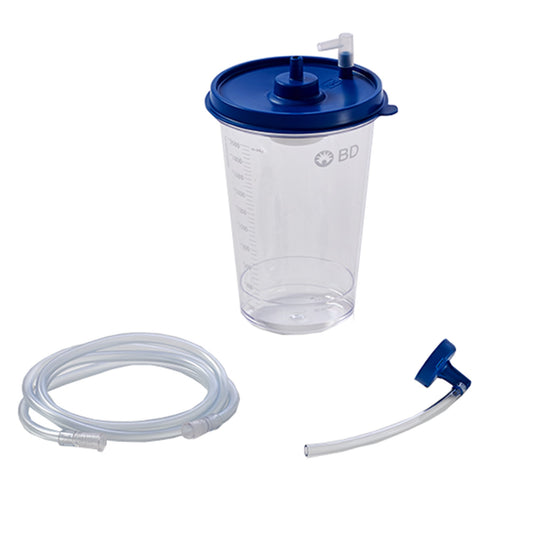 Urine Collection Kit PureWick™ The accessory kit includes (1) 2000cc collection canister with lid, (1) pump tubing, and (1) collector tubing with elbo