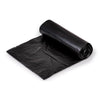 Trash Bag Colonial Bag 45 gal. Black HDPE 22 Mic. 40 X 48 Inch X-Seal Bottom Coreless Roll - HCR48STB
