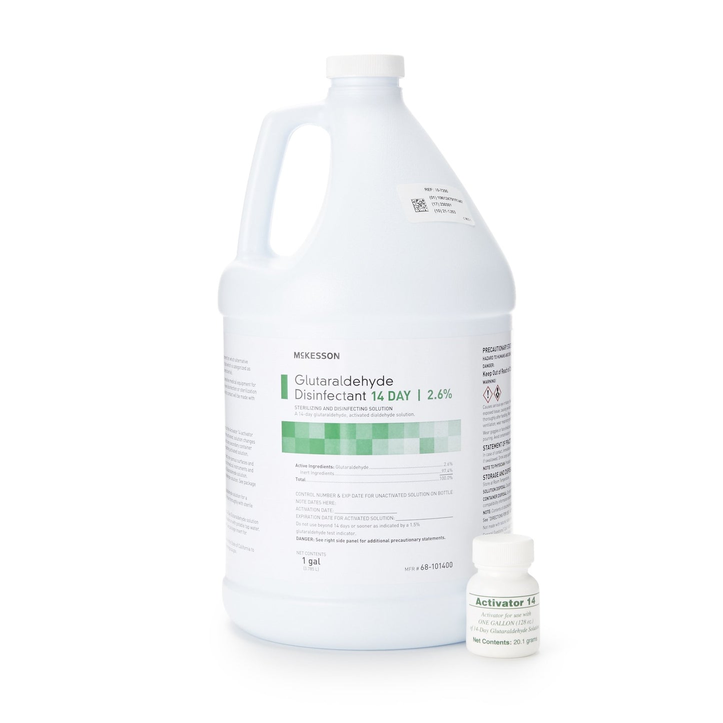 McKesson Glutaraldehyde High Level Disinfectant, 1 gal Jug 68-101400