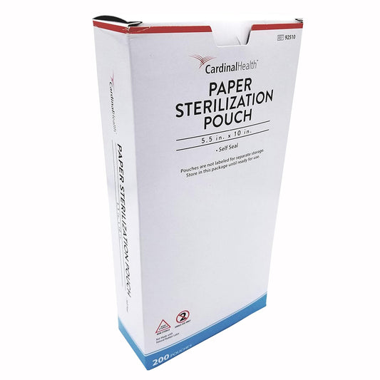 Cardinal Health™ Sterilization Pouch, 5½ x 10 Inch 92510