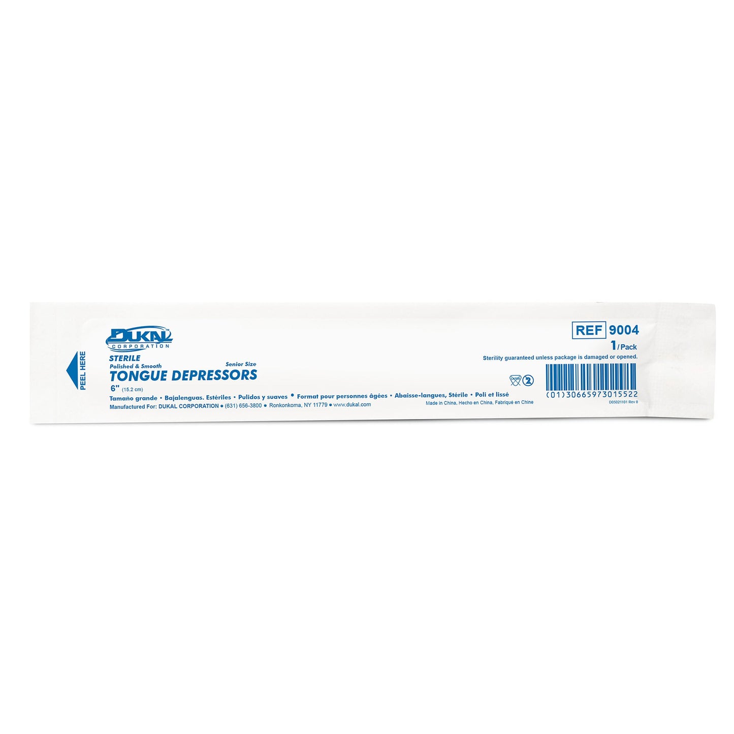 Dukal™ Individually Wrapped Tongue Depressors 9004