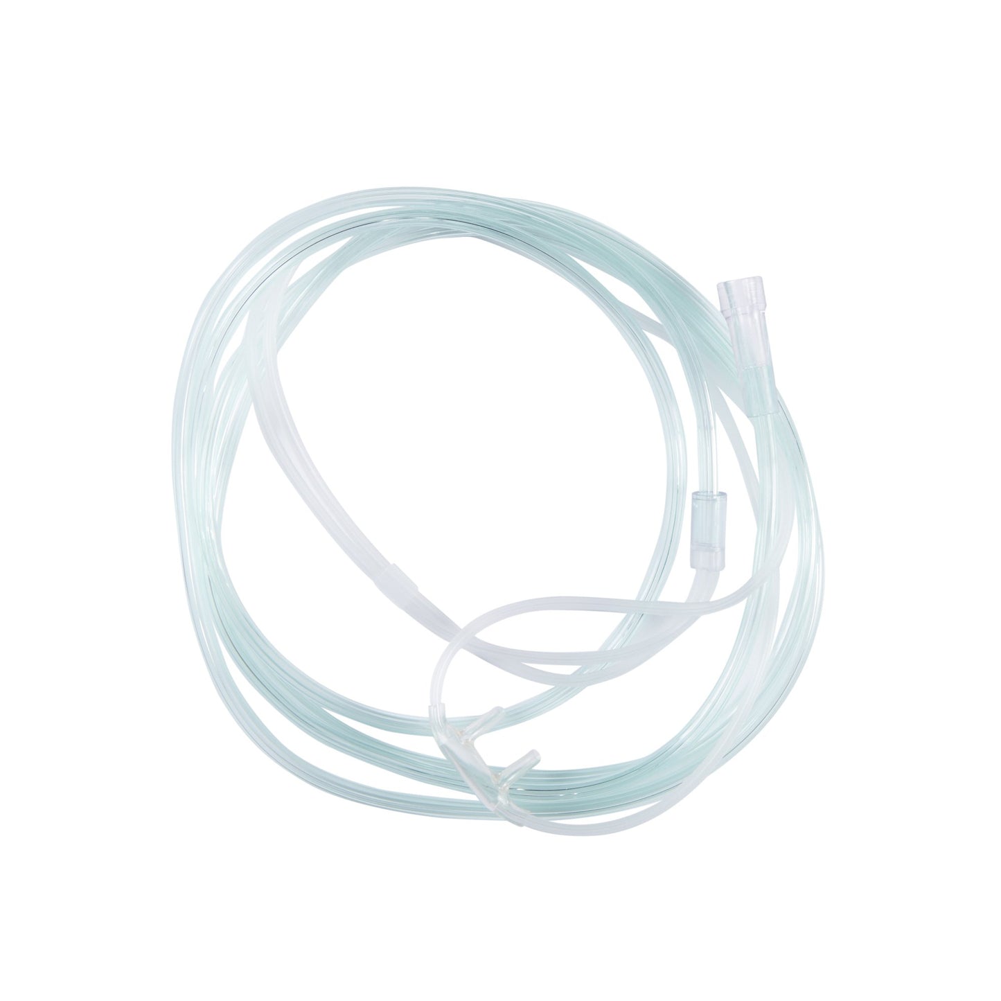 Nasal Cannula McKesson Adult Curved Prong / NonFlared Tip 7 Foot O2 Line - 32638