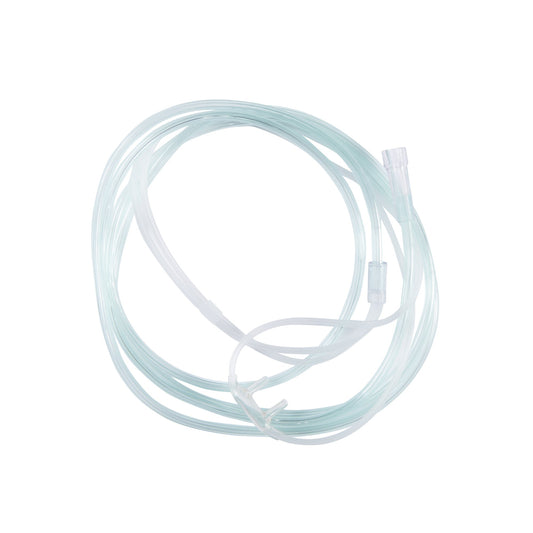 Nasal Cannula McKesson Adult Curved Prong / NonFlared Tip 7 Foot O2 Line - 32638