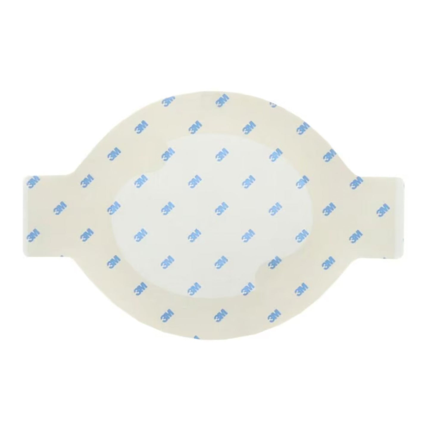 Absorbent Transparent Film Dressing 3M™ Tegaderm™ Absorbent 4-3/8 X 5 Inch Oval Sterile 90801