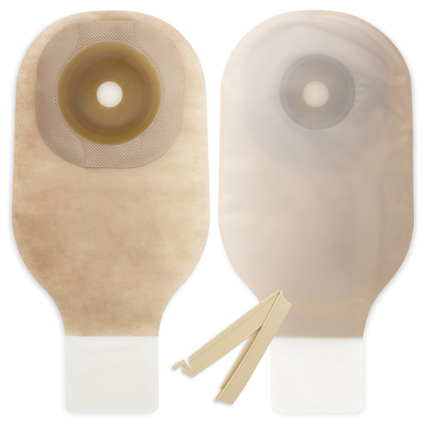 Premier™ Flextend™ 1-Piece Transparent Colostomy Pouch, Pre-cut to Fit 32 mm 8638