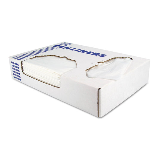 Trash Bag Heritage™ 16 gal. Clear LLDPE 0.35 mil 24 X 32 Inch Star Seal Bottom Flat Pack - HERD4832RC