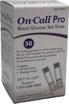 On Call® Pro Blood Glucose Test Strips 755821
