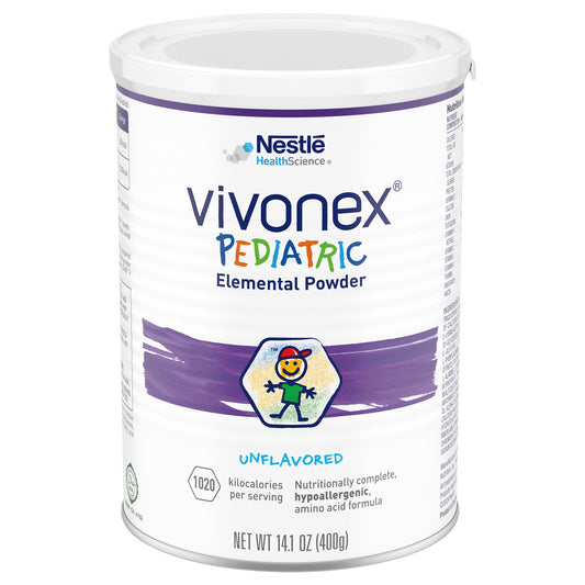Pediatric Oral Supplement Vivonex® Pediatric Unflavored 400 Gram Can Powder Amino Acid 08445291507654