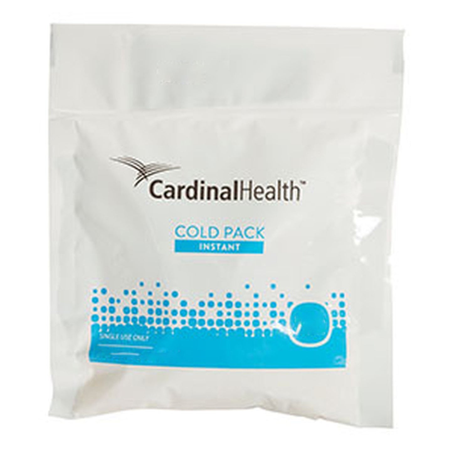 Instant Cold Pack Cardinal Health™ General Purpose Medium 6 X 6-1/2 Inch Plastic / Ammonium Nitrate / Water Disposable - 102