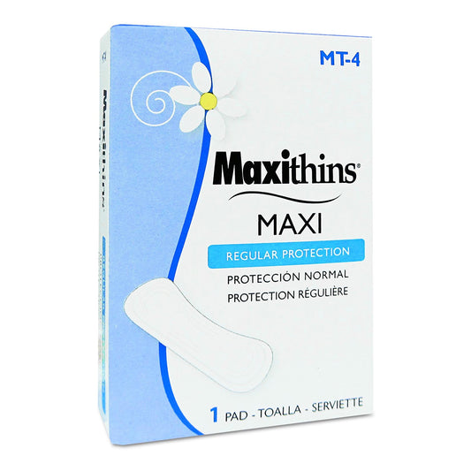 Feminine Pad Maxithins® Maxi Regular Absorbency - MT-4