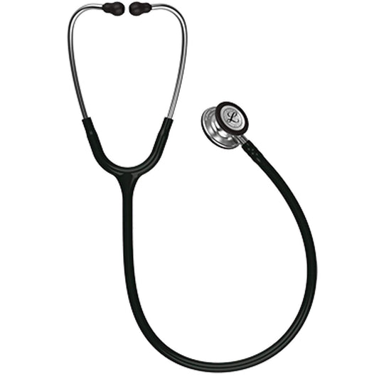 3M Littmann Classic III Monitoring Stethoscope, Black, 27 Inch, Single LumenTube 5620