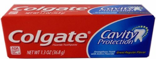Colgate® Cavity Protection Toothpaste Regular Flavor, 1-ounce tube 151111