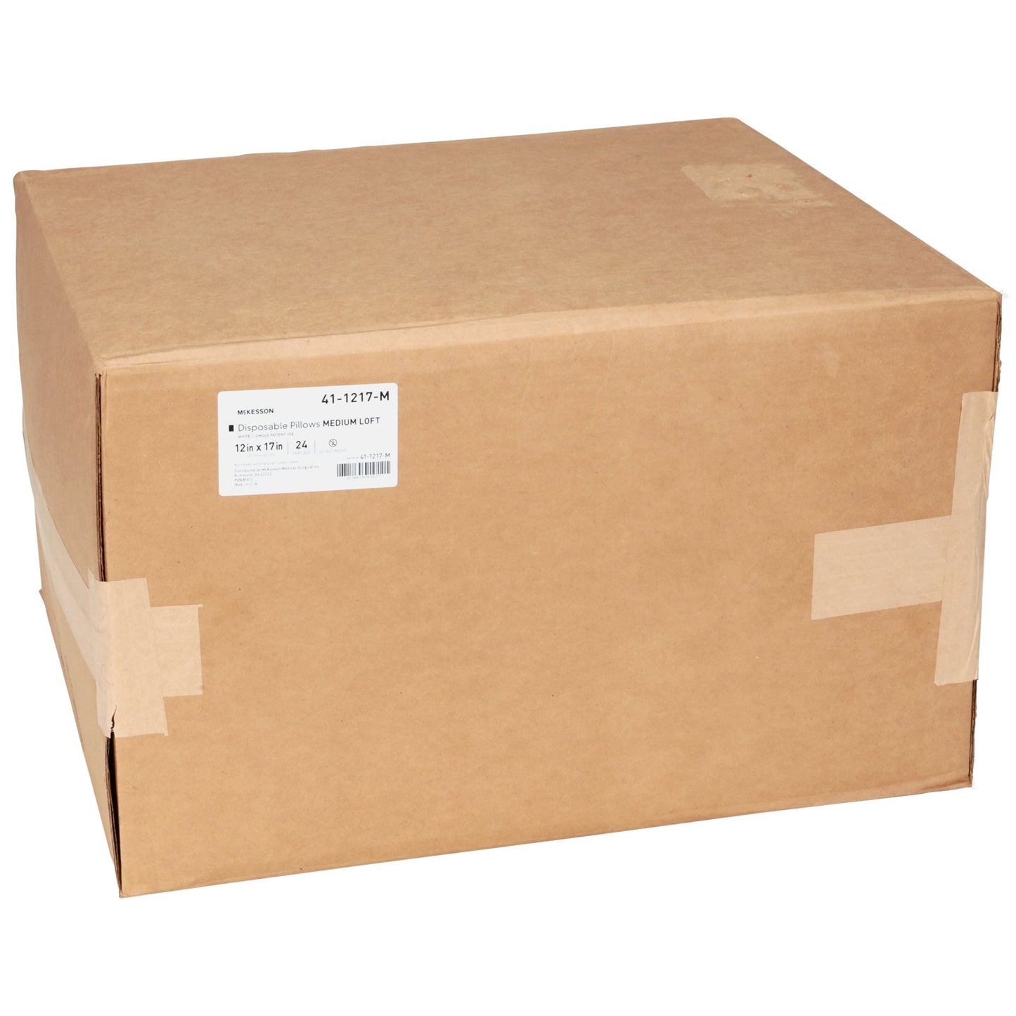 McKesson Disposable Bed Pillow, Medium Loft 41-1217-M