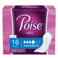 Poise® Bladder Control Pads, Women, Moderate Absorbency, 12.4 Inches 19566