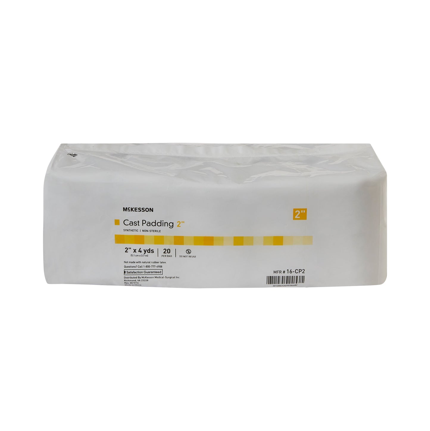 McKesson White Polyester Cast Padding, 2 Inch x 4 Yard 16-CP2