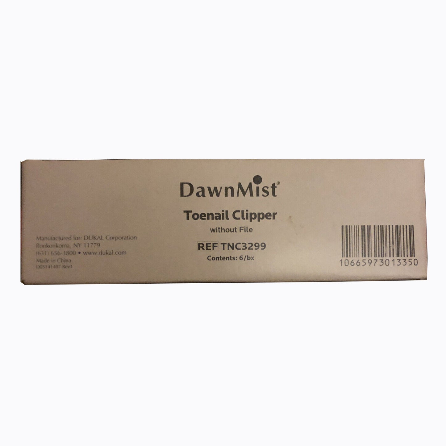 DawnMist® Toenail Clippers without File TNC3299