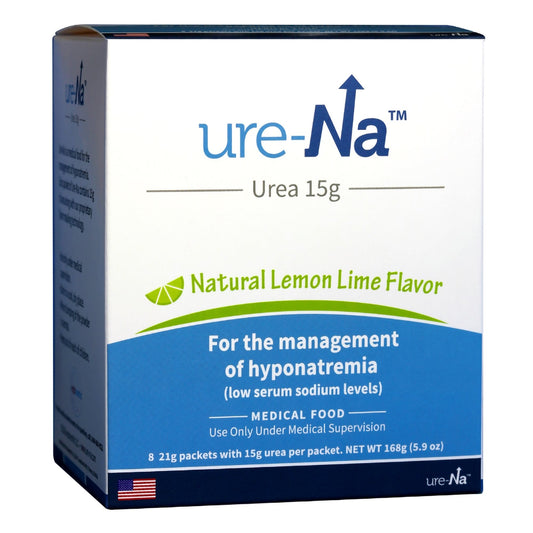 Oral Supplement Ure-Na™ Lemon-Lime Flavor Powder 15 Gram Pouch - 86253000013