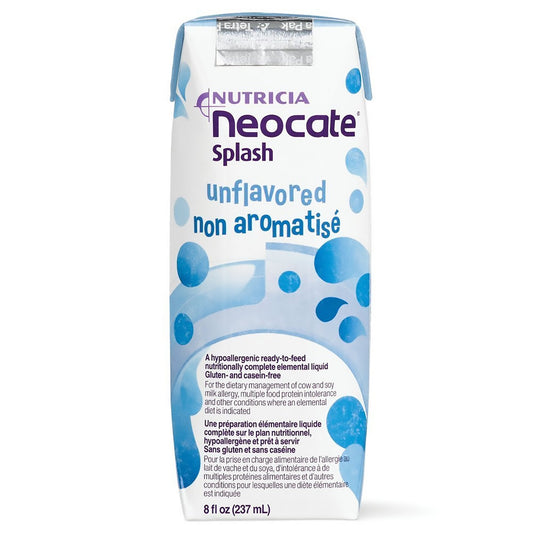 Neocate® Splash Hypoallergenic Ready-to-Feed Elemental Liquid, 8-ounce carton 111394