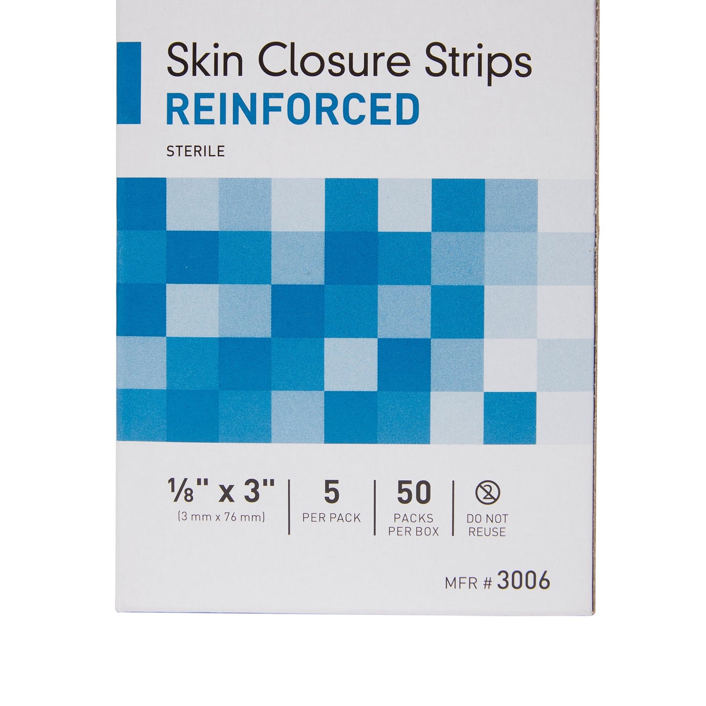 McKesson Skin Closure Strip, 1/8 X 3 Inches 3006