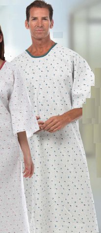 Fashion Seal Uniforms Fashion Seal Uniforms Patient Exam Gown 744-L, 1 Each