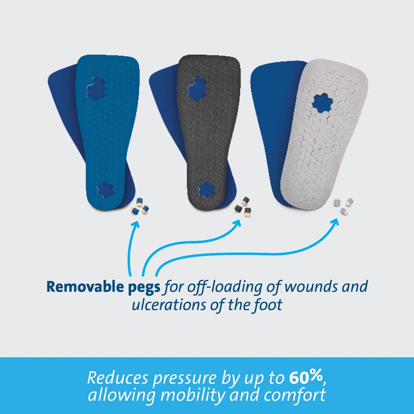 Darco International PegAssist™ Insole, Large PTQM3