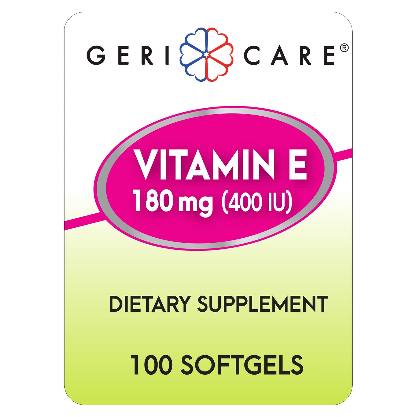 Geri-Care® Vitamin E Supplement 752-01-GCP
