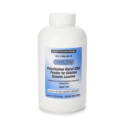 Laxative Geri-Care® Powder 17.9 oz. Polyethylene Glycol 3350 - 489-30-GCP
