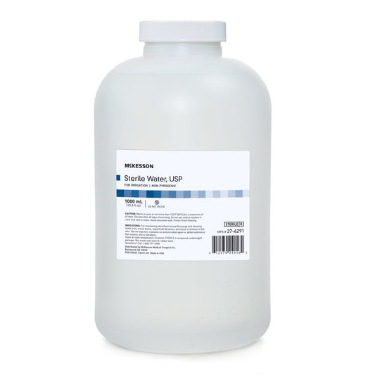 McKesson Irrigation Solution, 1000 mL Bottle 37-6291