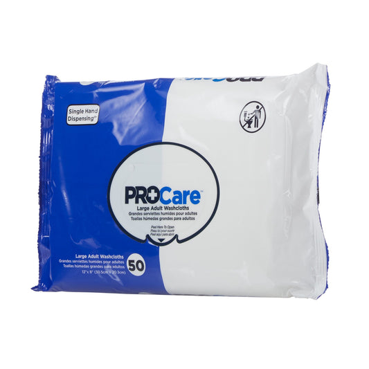 Personal Cleansing Wipe ProCare™ Soft Pack Scented 50 Count - CRW-050