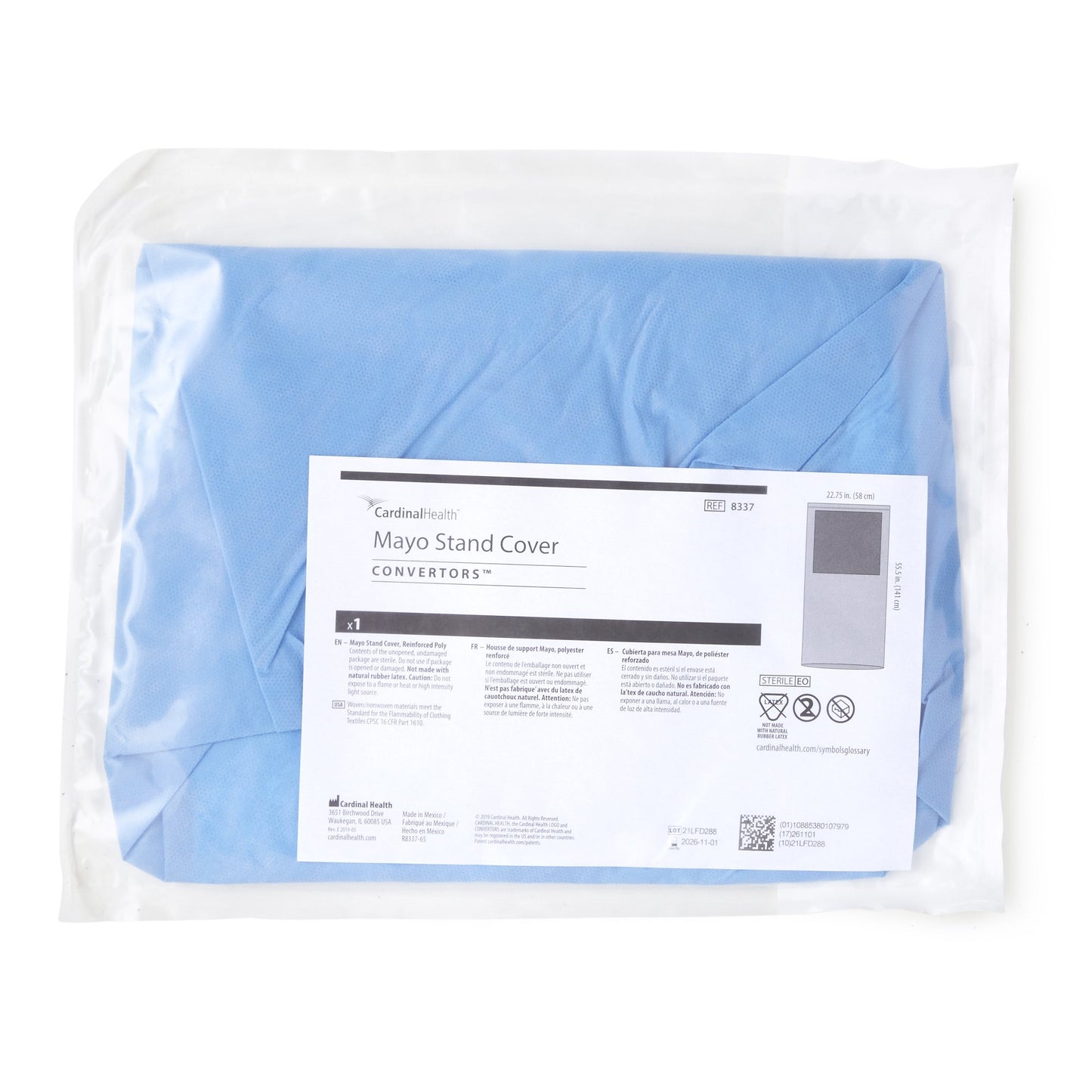 Mayo Stand Cover Tiburon® 23 X 55 Inch For Mayo Stand - 8337