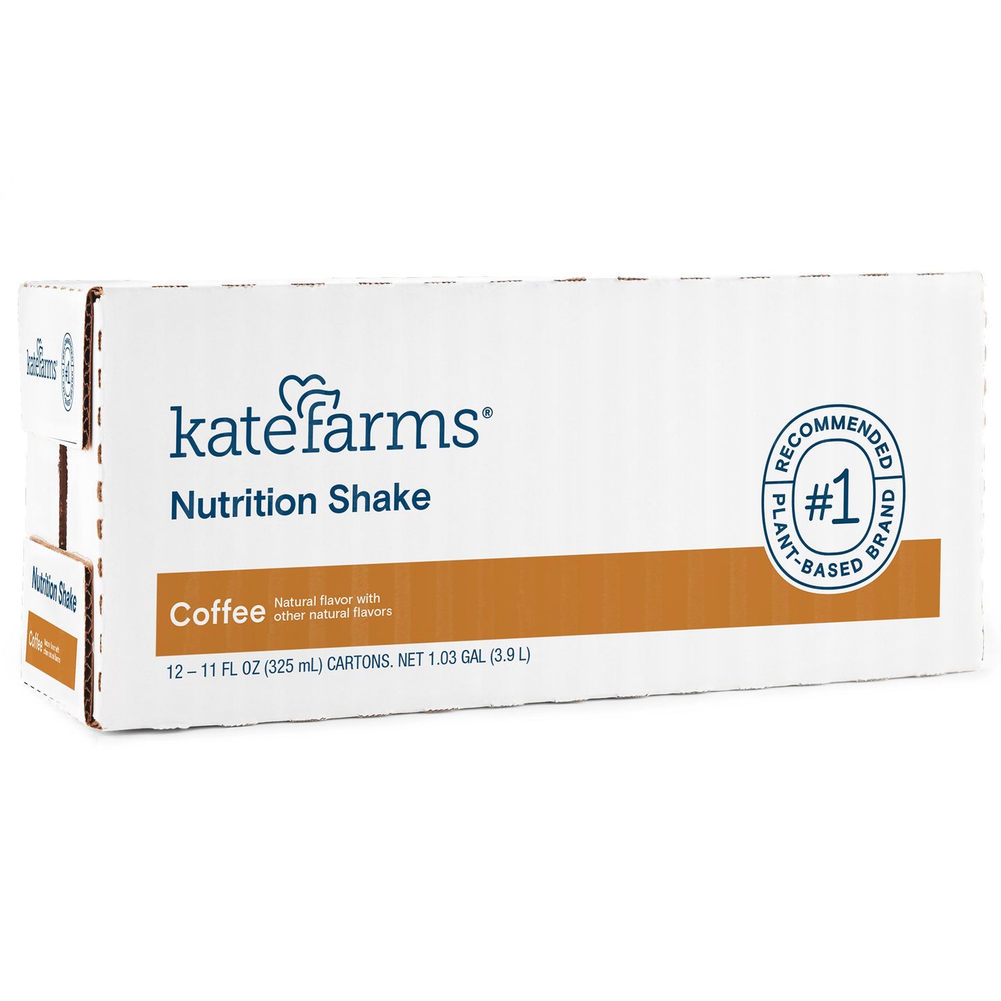 Kate Farms® Nutrition Shake, Coffee Flavor, 11-ounce carton 811112030638