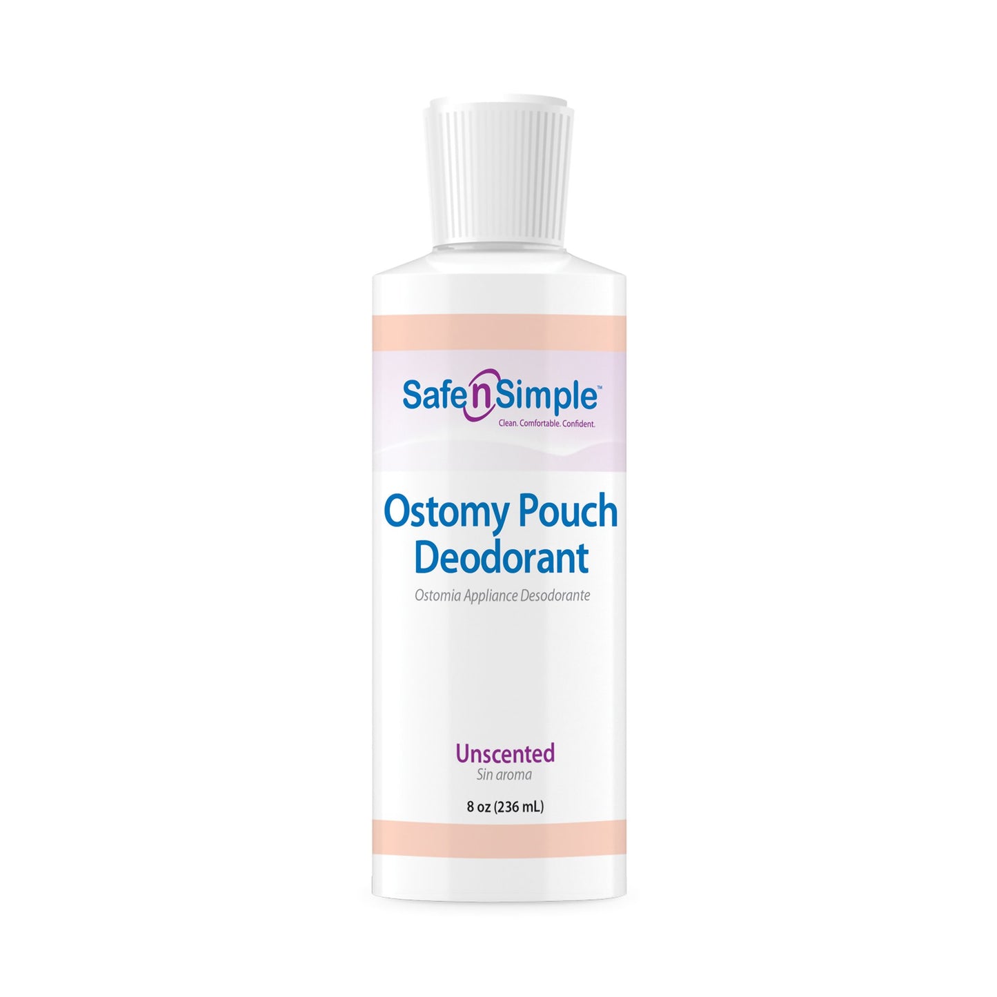 Ostomy Appliance Deodorant Safe n Simple™ 8 oz. Bottle - SNS40208