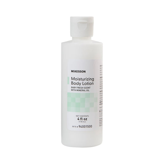 Hand and Body Moisturizer McKesson 4 oz. Bottle Baby Fresh Scent Lotion - 94001500