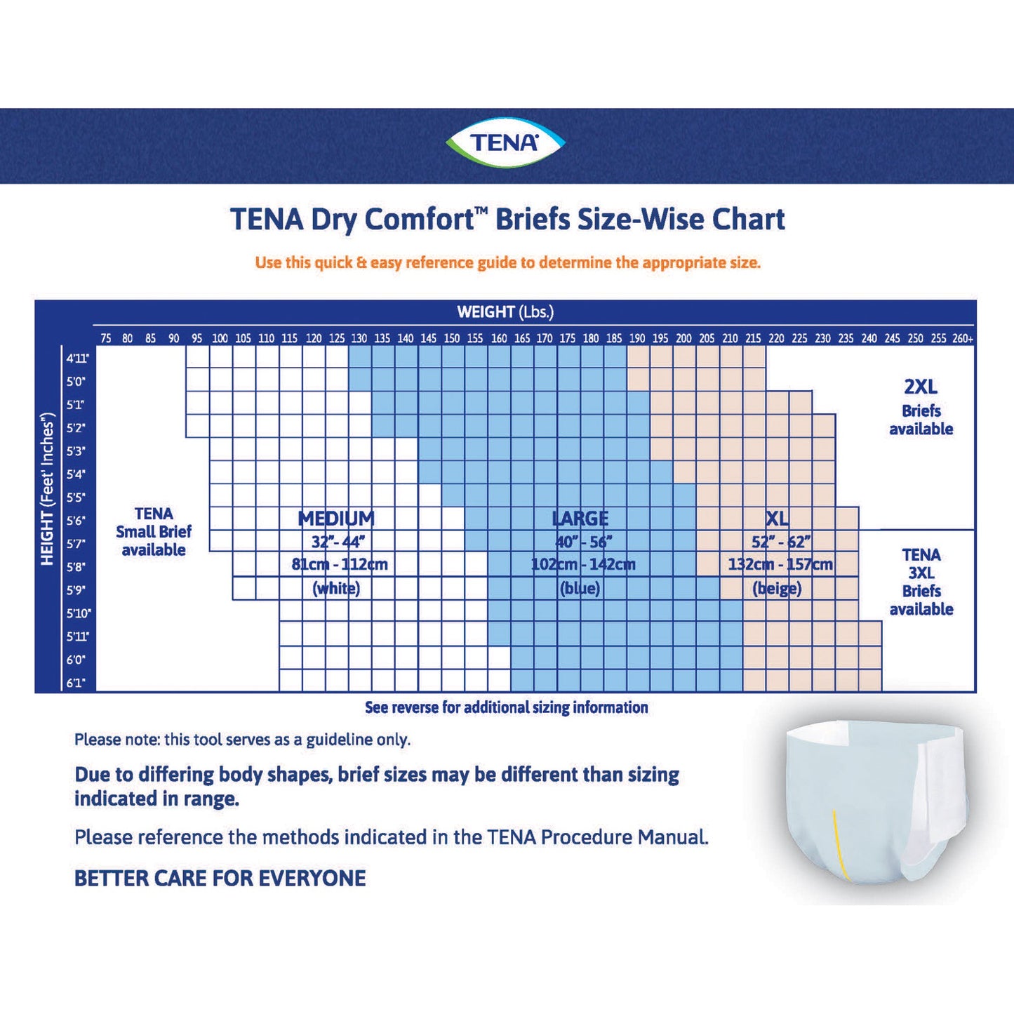 Incontinence Brief TENA Dry Comfort™ Adult Medium Unisex Disposable Moderate Absorbency 67420