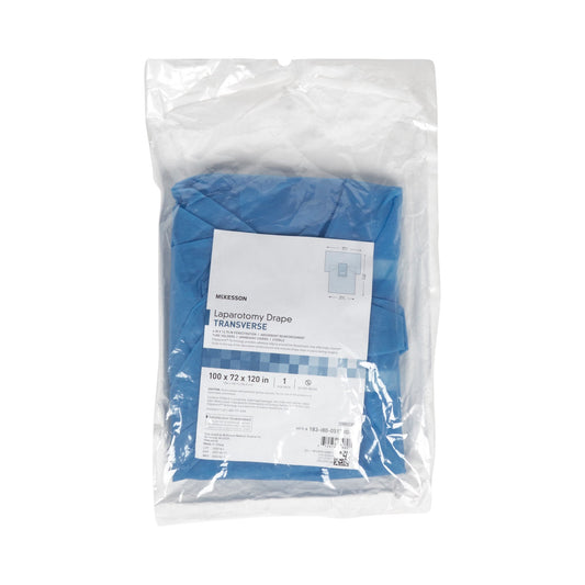 McKesson Sterile Transverse Laparotomy Drape, 100 x 72 x 120 Inch 183-I80-05172G-S