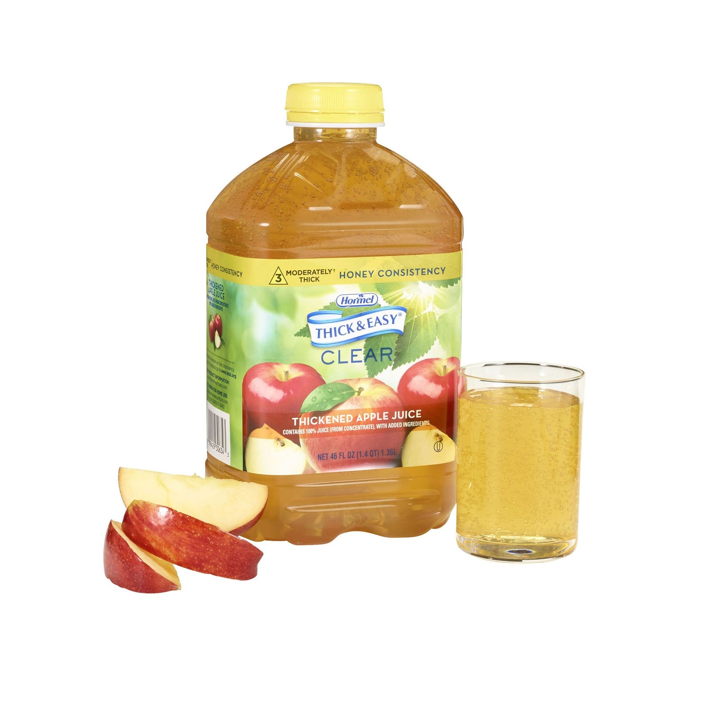 Thick & Easy® Honey Consistency Apple Thickened Beverage, 46-ounce bottle 30634