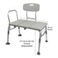 McKesson Knocked Down Bath Transfer Bench 146-12011KD-2