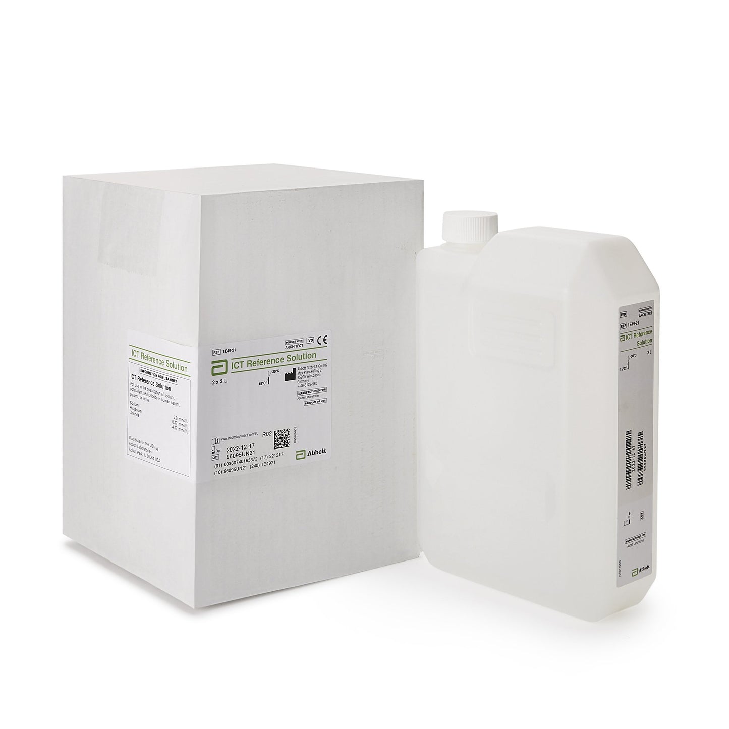 Architect™ ICT Reference Solution for use with Architect c16000 Analyzer 01E4921