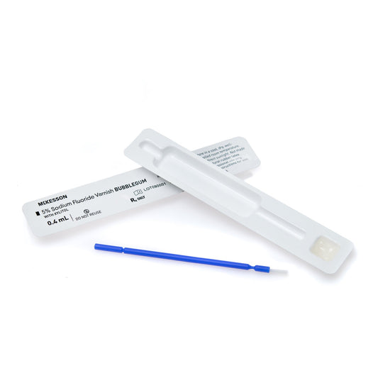 McKesson Fluoride Varnish 0.4 mL X 35 per Box Bubblegum Flavor - 184-FV35