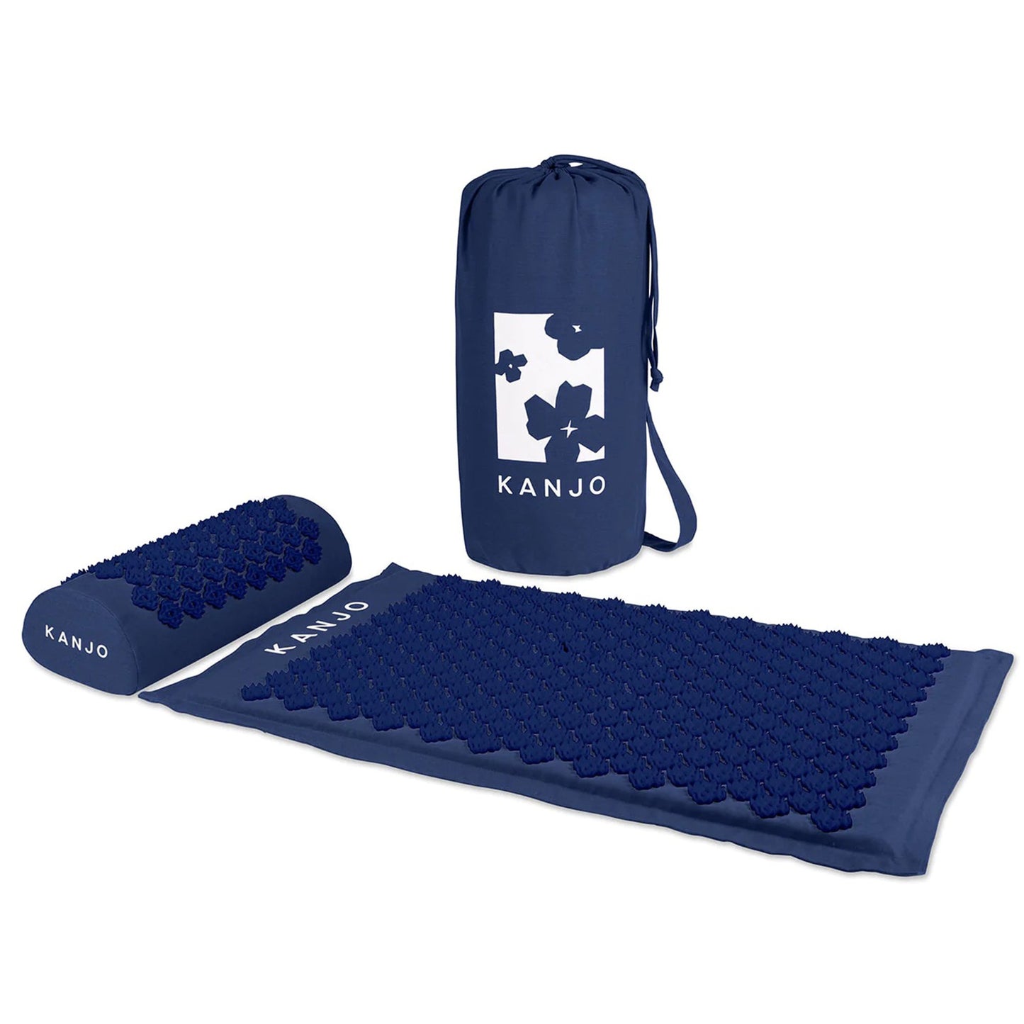 Kanjo Memory Foam Acupressure Mat Set, Dark Blue KANNAVM