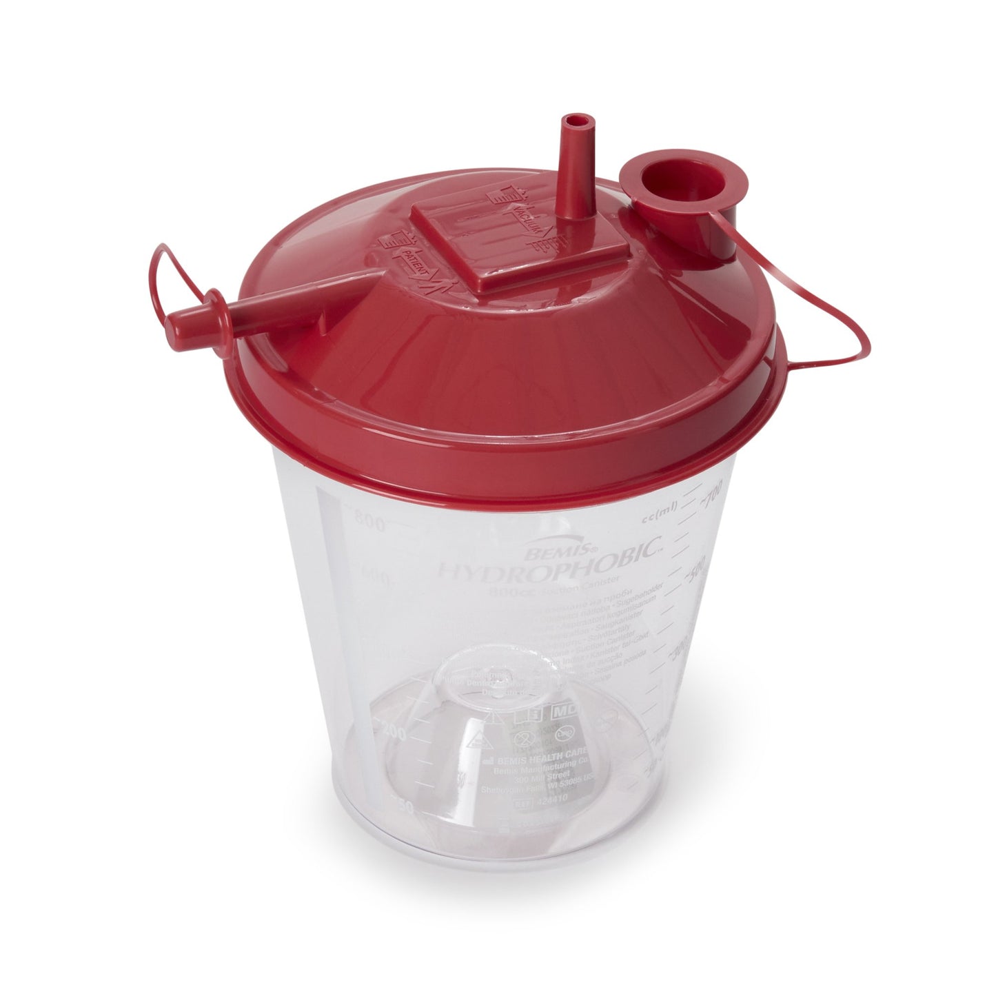 Hi-Flow™ Rigid Suction Canister, 800 mL 424410